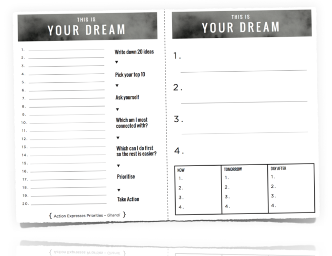 dream-worksheet